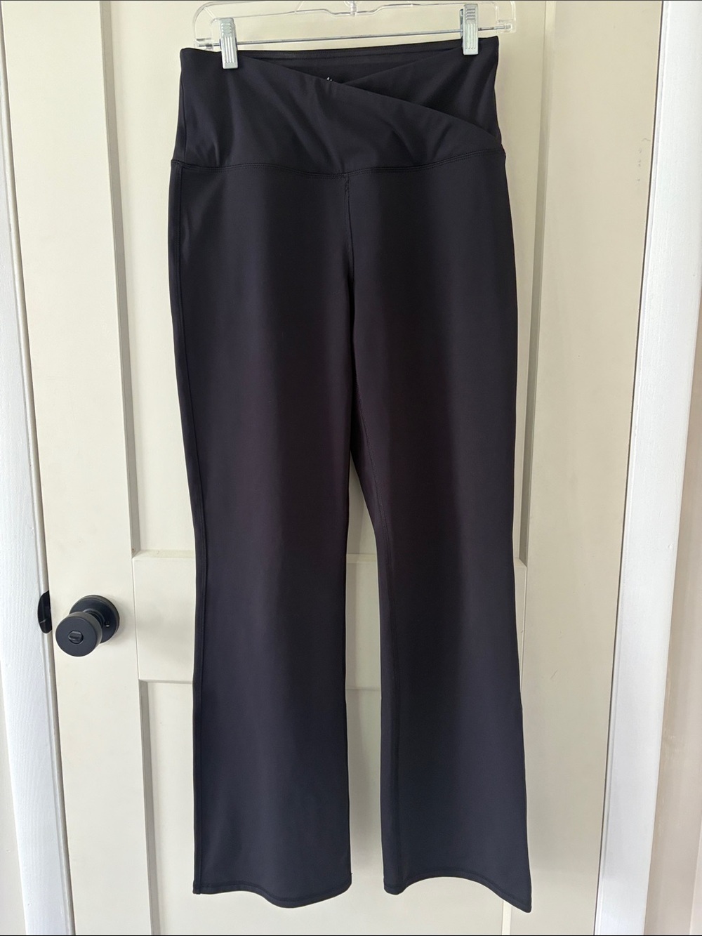High-Waist Black Yoga Pants